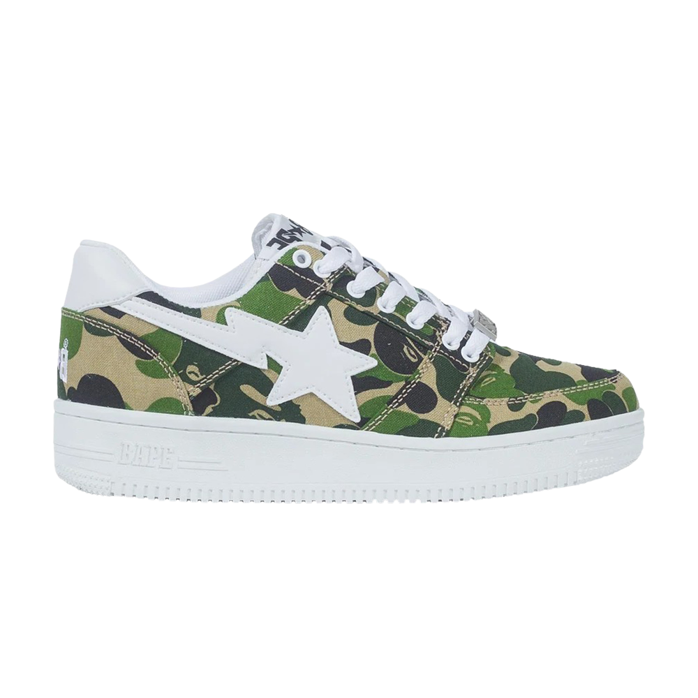 Pre-owned Bape Wmns Sta Low 'abc Camo - Green'