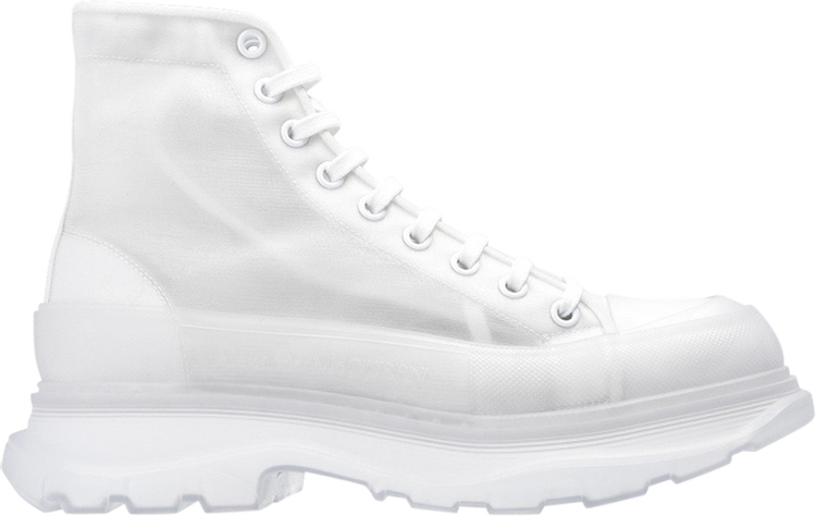 Alexander McQueen Tread Slick Boot White