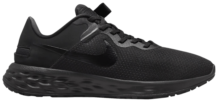 Nike Revolution 6 FlyEase Next Nature Extra Wide Triple Black