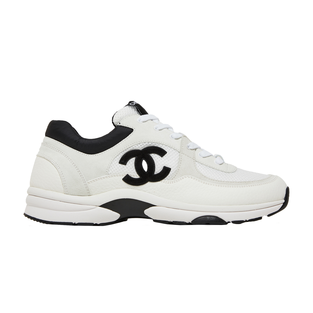 chanel cc low top trainers