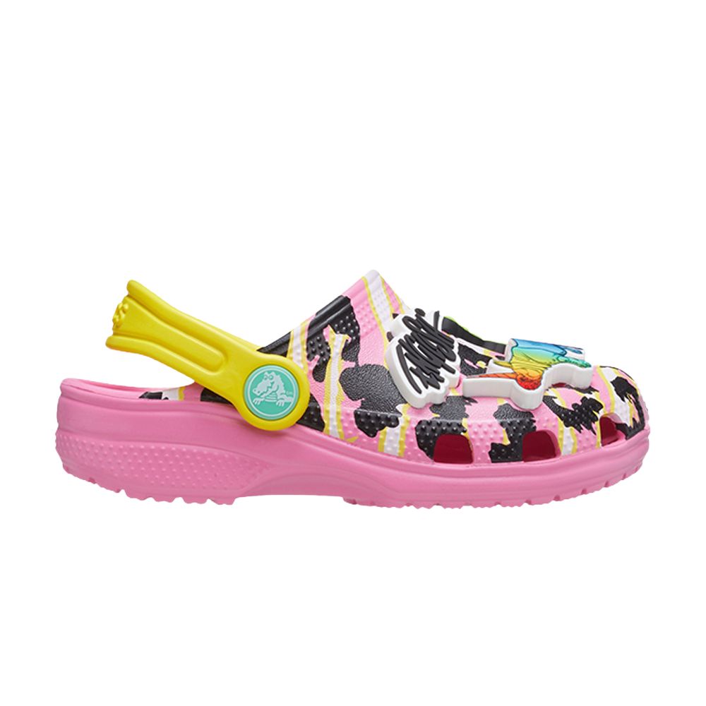 Crocs Ron English x Classic Clog Kids 'Party Animals - Pink Lemonade' | Kid's Size 6