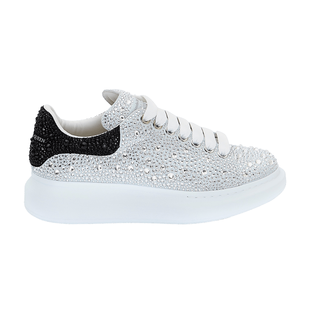 black crystal alexander mcqueen sneakers