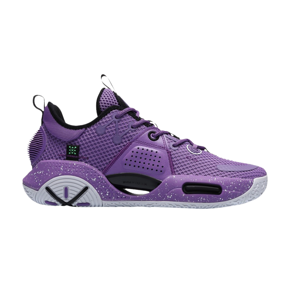 Pre-owned Li-ning Wade All City 9 V1.5 'lavender' In Purple