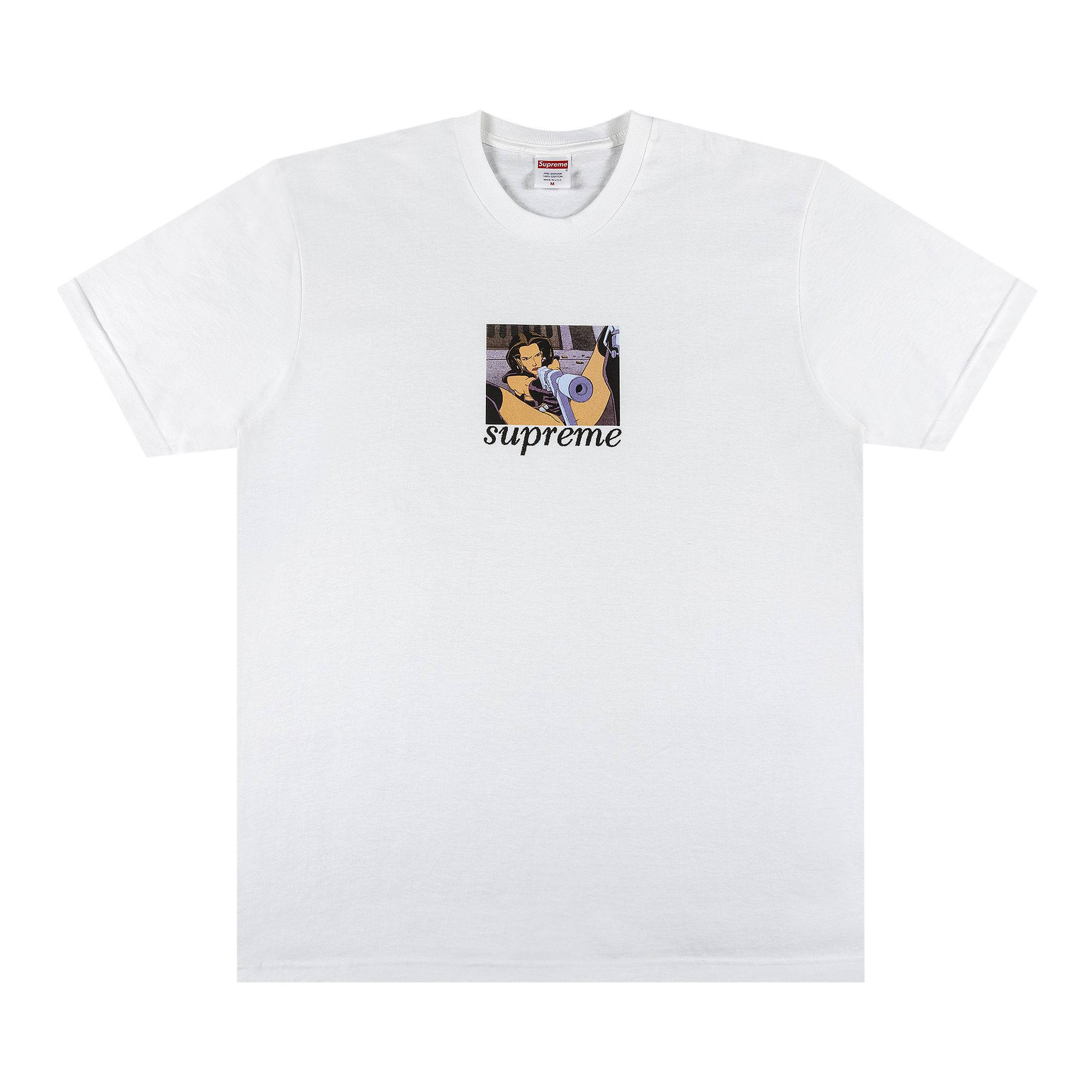 Supreme Aeon Flux Gun Tee 'White' | Men's Size M