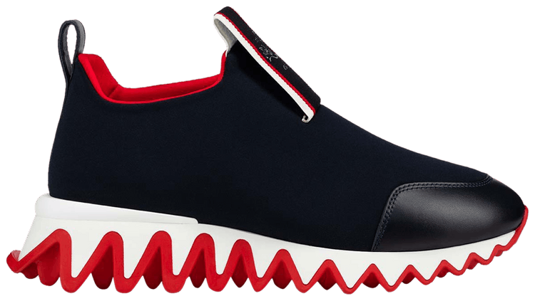 Christian Louboutin Tiketa Run Flat 'Black Red'