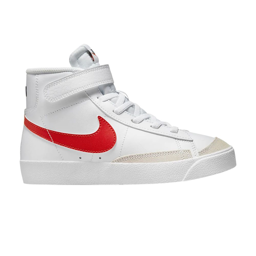 Pre-owned Nike Blazer Mid '77 Ps 'white Habanero Red' | Kid's Size 11.5