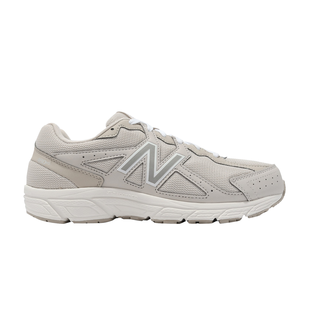 Pre-owned New Balance Wmns 480v5 4e Wide 'beige' In Brown