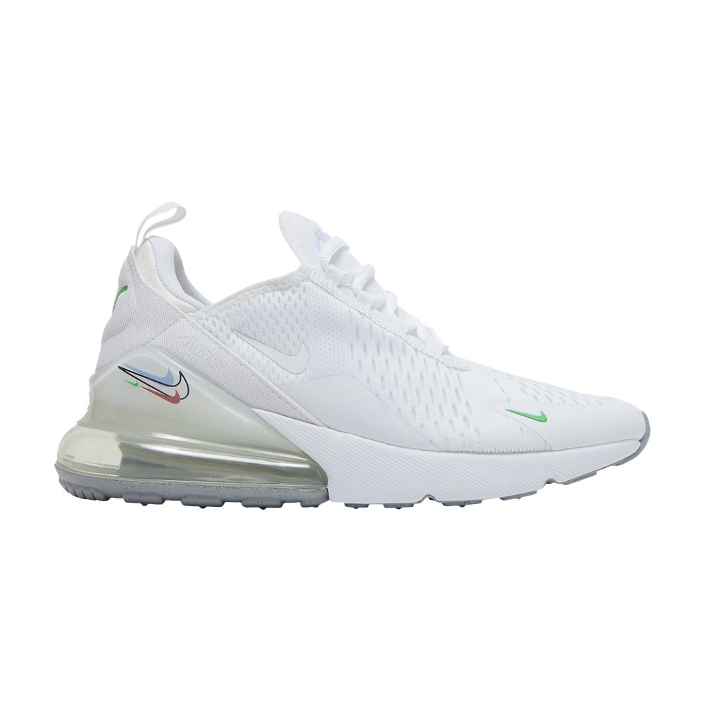 Pre-owned Nike Air Max 270 Gs 'swoosh Pack' | White | Kid's Size 4.5
