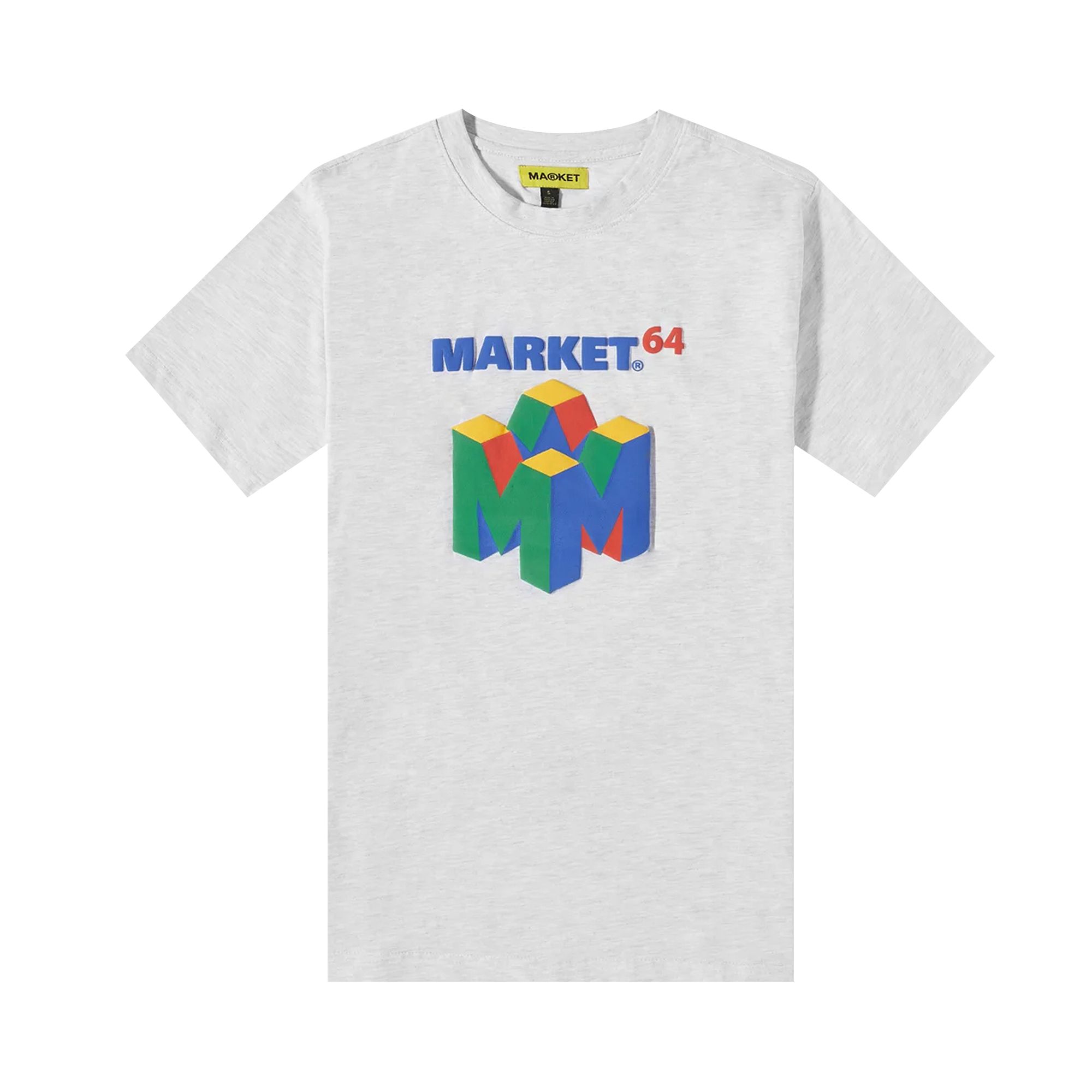 Market M64 Tee 'Ash Grey' | Men's Size XL