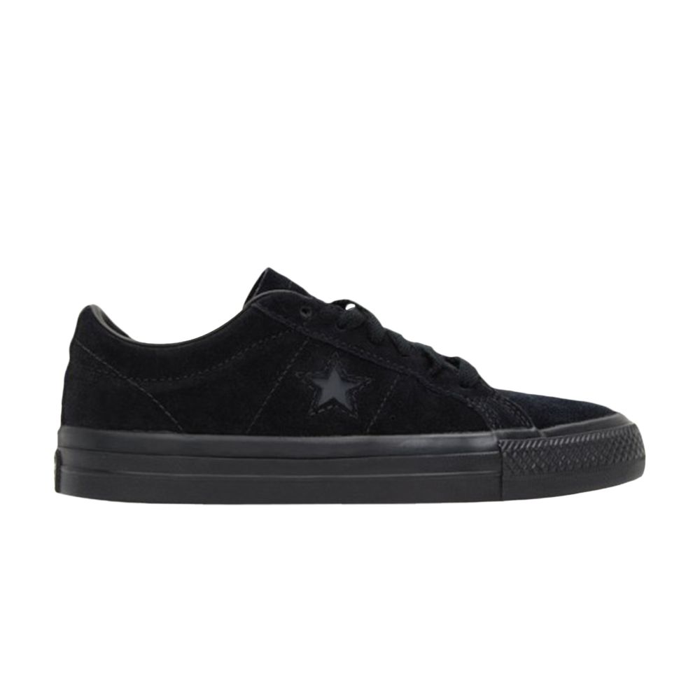 CONVERSE ONE STAR PRO LOW 'TRIPLE BLACK'