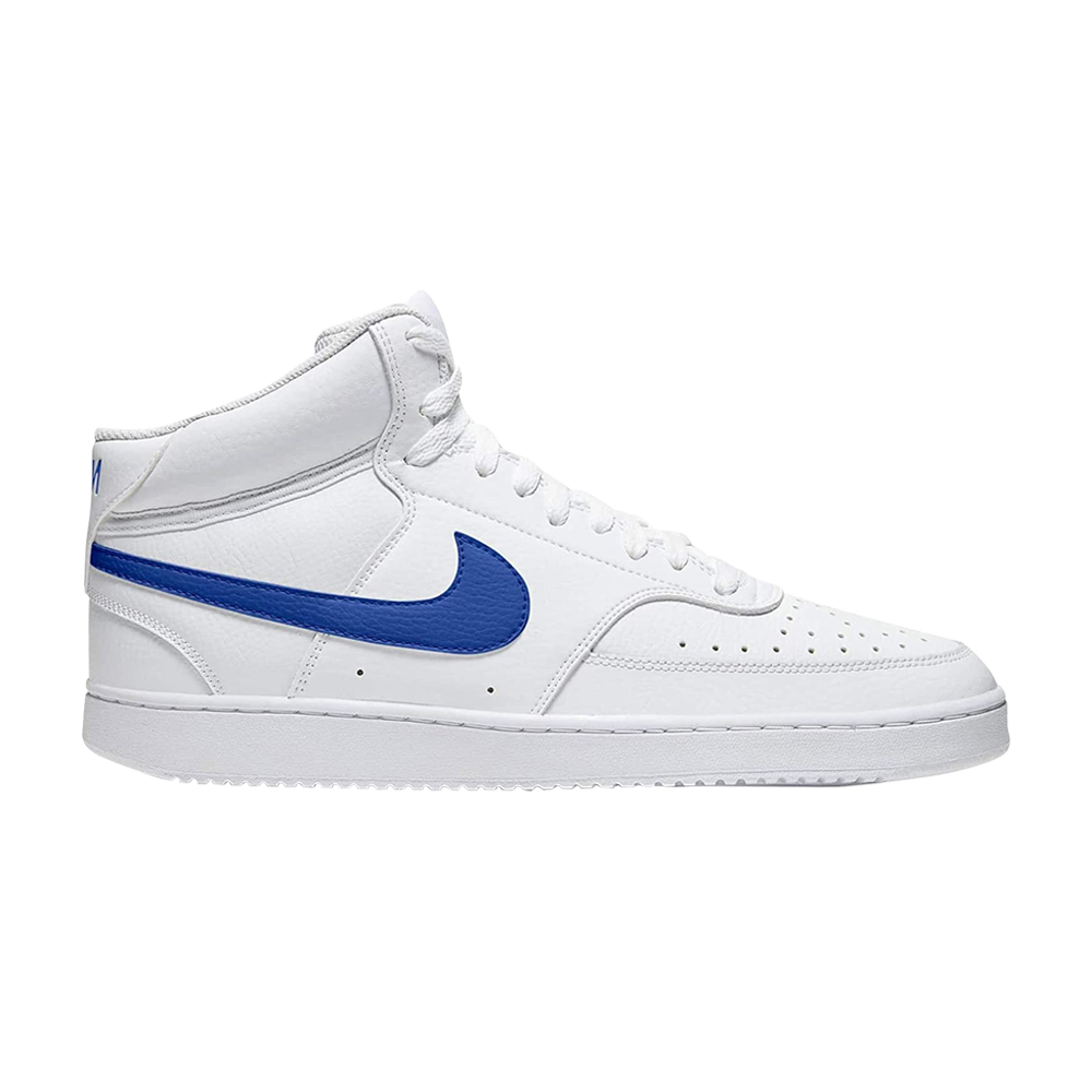 Pre-owned Nike Court Vision Mid 'white Game Royal'