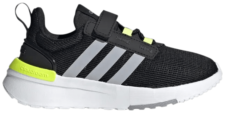 Adidas Racer TR21 Little Kid Black Solar Yellow
