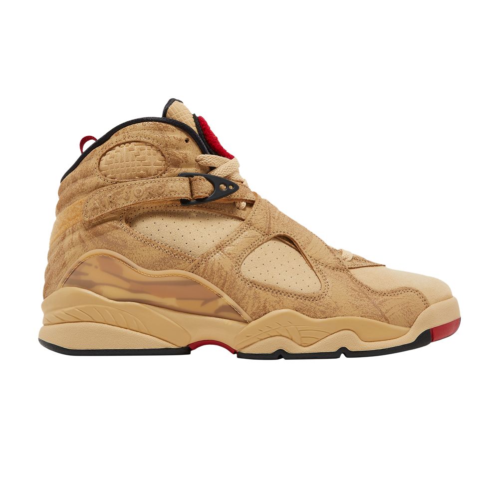 Rui Hachimura x Air Jordan 8 Retro SE 'Black Samurai' | Tan | Men's Size 4.5