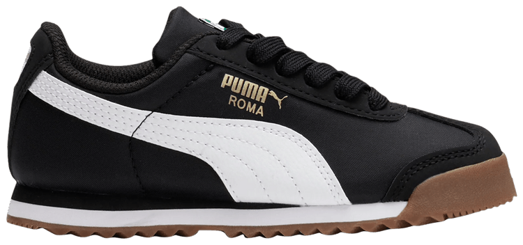 Puma Roma Basic Summer Little Kid Black Gum