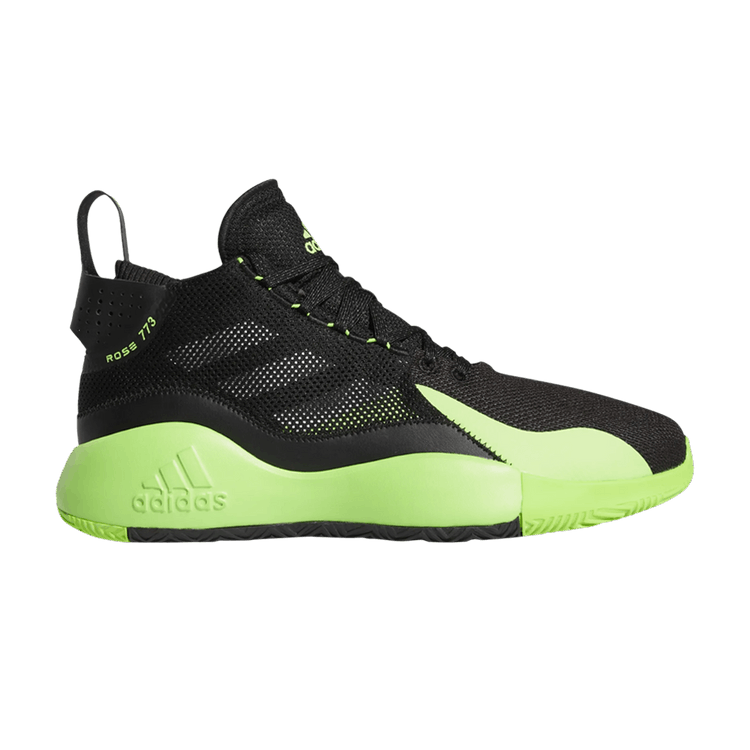 Buy D Rose 773 2020 Black Team Solar Green FZ1268 GOAT