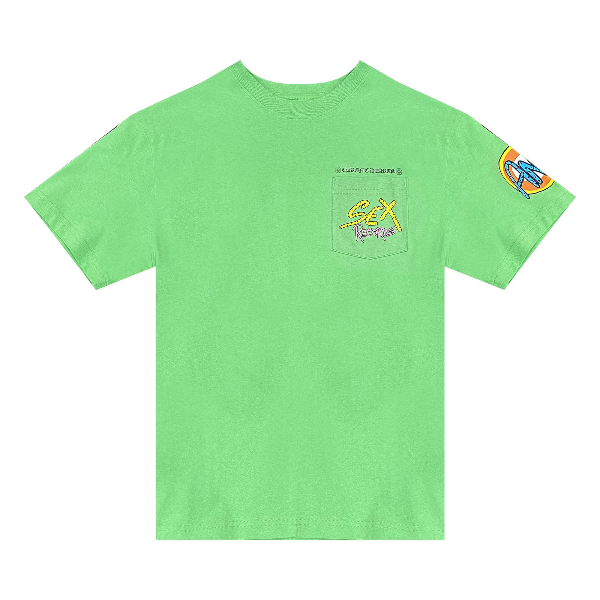 Chrome Hearts x Matty Boy Sex Records T-Shirt 'Green' | Men's Size XL