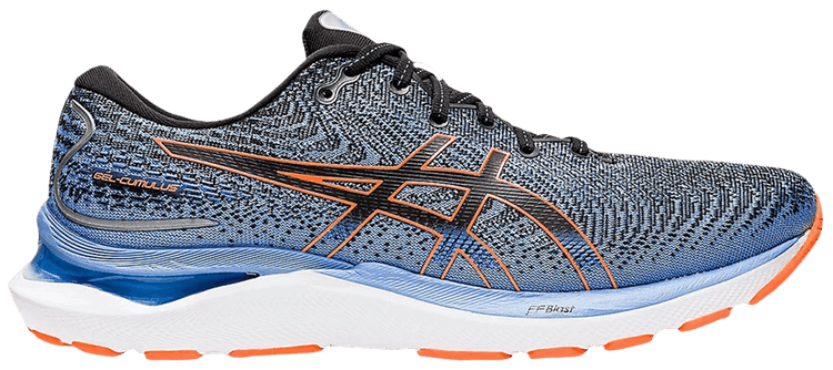 Asics Gel Cumulus 24 Black Shocking Orange