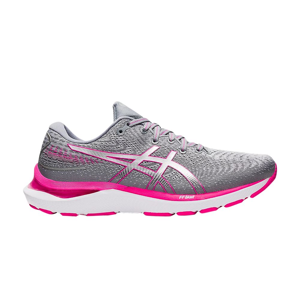 Pre-owned Asics Wmns Gel Cumulus 24 'sheet Rock Pink Glow' In Grey