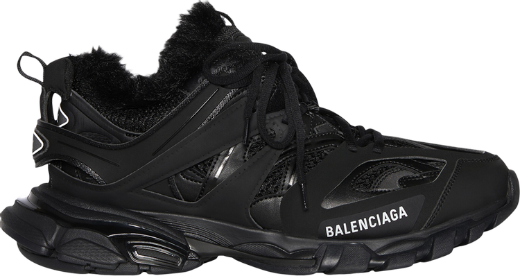 Balenciaga Track Sneaker 'Fake Fur - Black'
