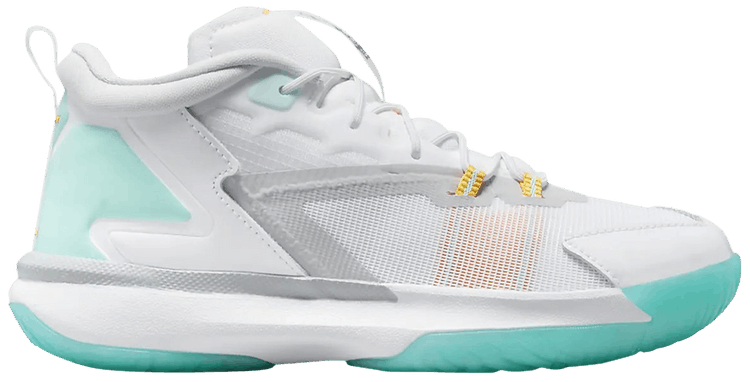 Air Jordan Zion 1 PS White Dynamic Turquoise