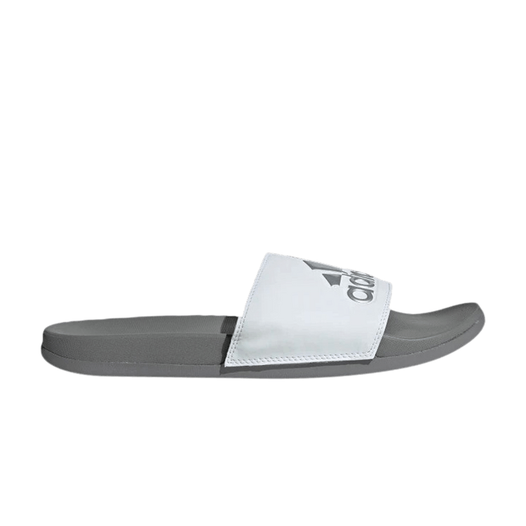 Buy Adilette Comfort Slides White Grey F34724 GOAT