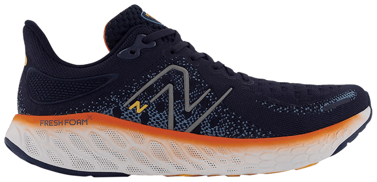 New Balance Fresh Foam X 1080v12 2E Wide Eclipse Vibrant Orange