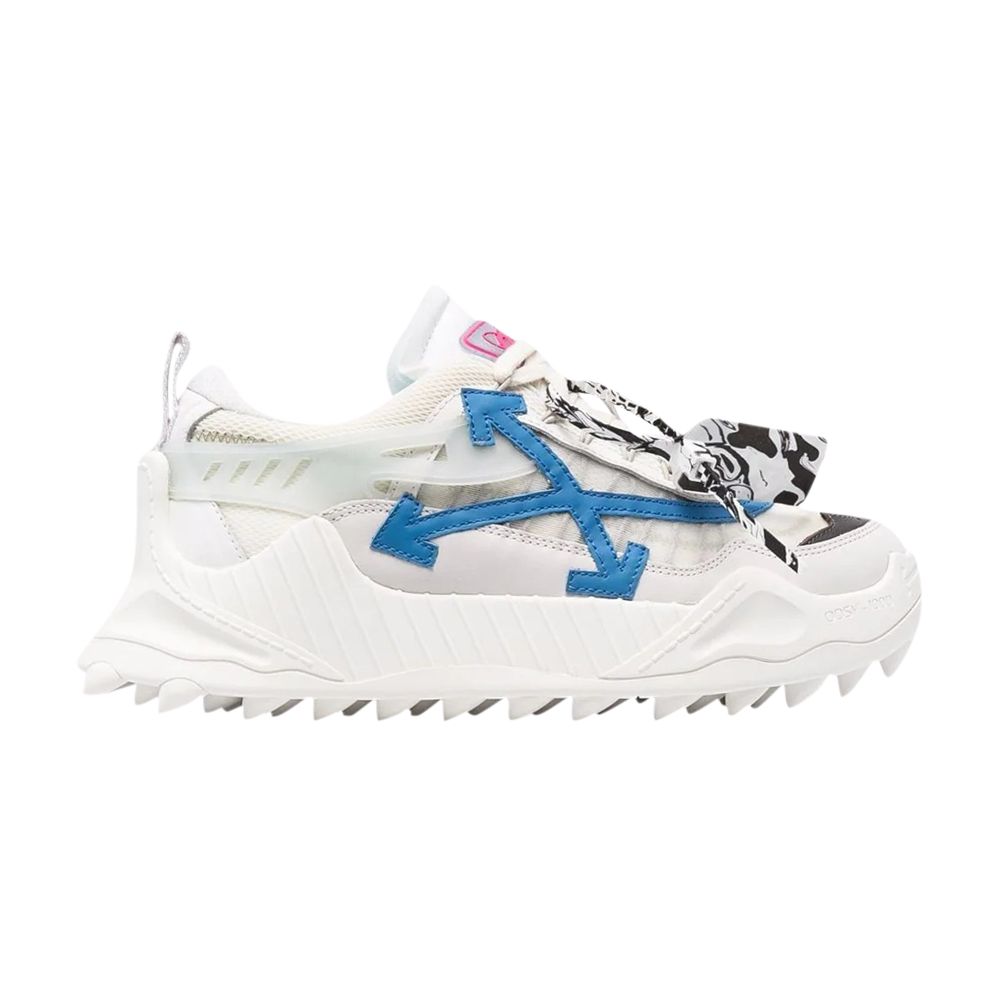 Pre-owned Off-white Odsy-1000 'white Blue' | Men's Size 46