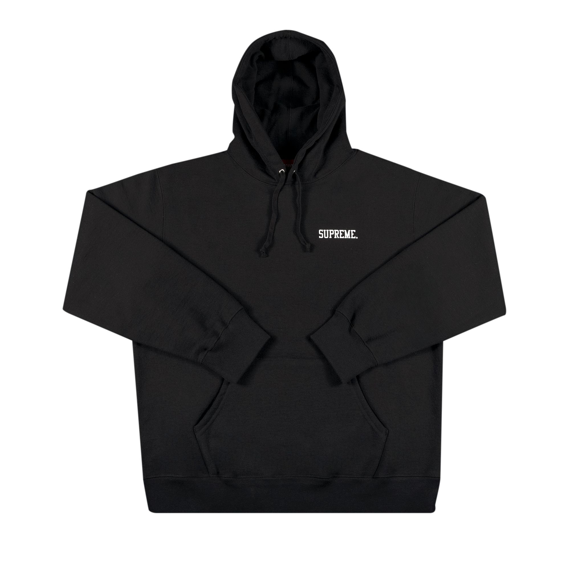 Supreme Ralph Steadman Skull Hooded Sweatshirt 'Black' | Men's Size S