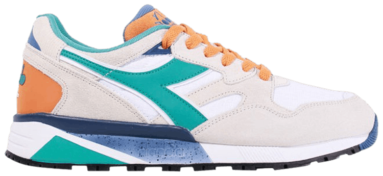Diadora N9002 White Baltic Tangerine