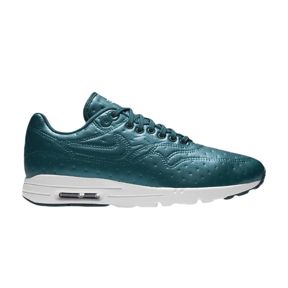 Nike Wmns Air Max 1 Ultra Premium Jacquard 'Metallic Dark Sea' | Green | Women's Size 7.5 - 861656-901