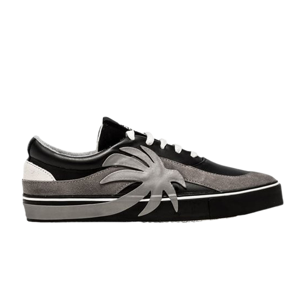 Pre-owned Palm Angels Vulcanized Low 'palm Tree - Black Silver'