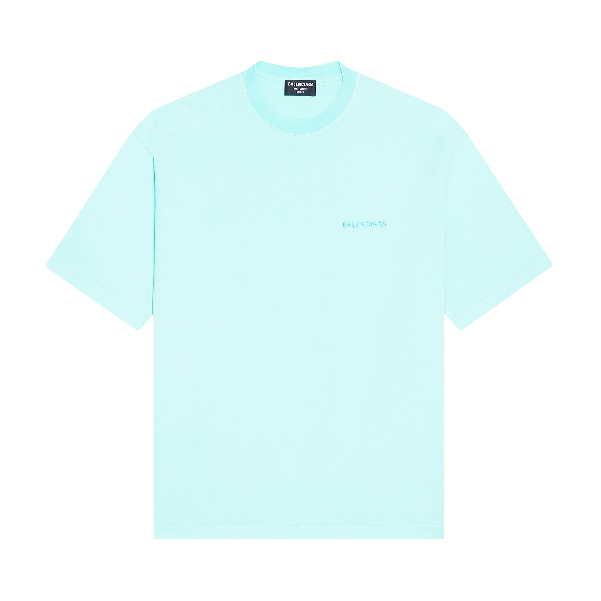 Balenciaga Medium Fit T-Shirt 'Mint' | Green | Men's Size XS