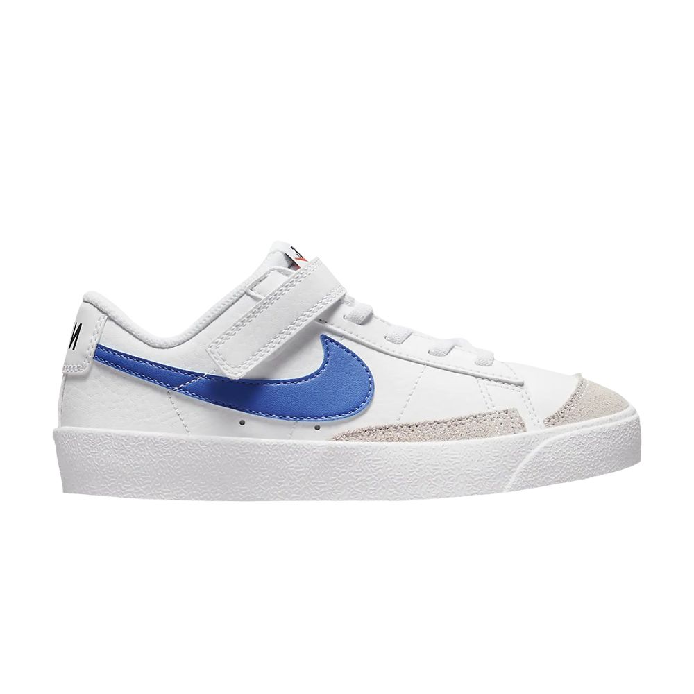 Pre-owned Nike Blazer Low '77 Ps 'white Chlorophyll Medium Blue' | Kid's Size 12