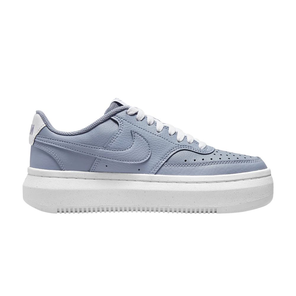 Pre-owned Nike Wmns Court Vision Alta 'ashen Slate' In Blue