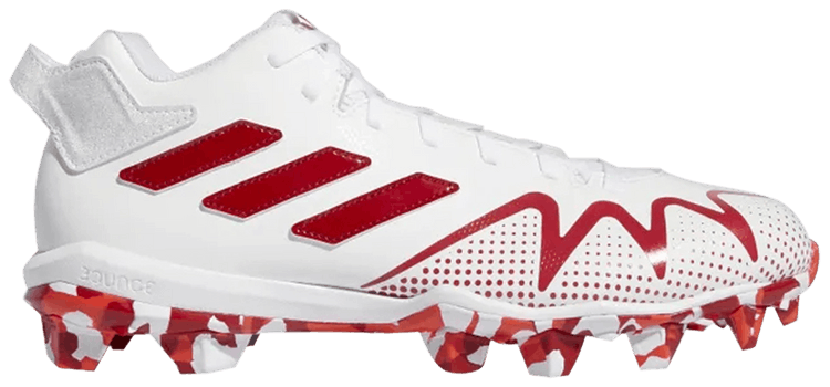 Adidas Freak Spark Mid White Team Power Red Camo