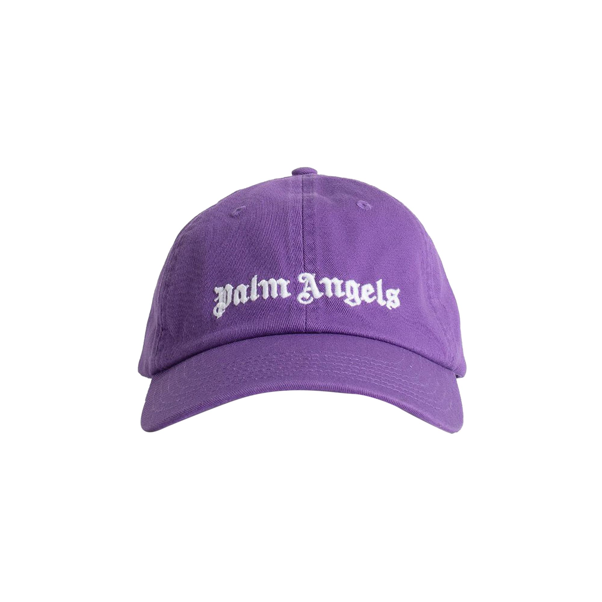 Palm Angels Classic Logo Cap 'Purple/White' | Men's Size Onesize