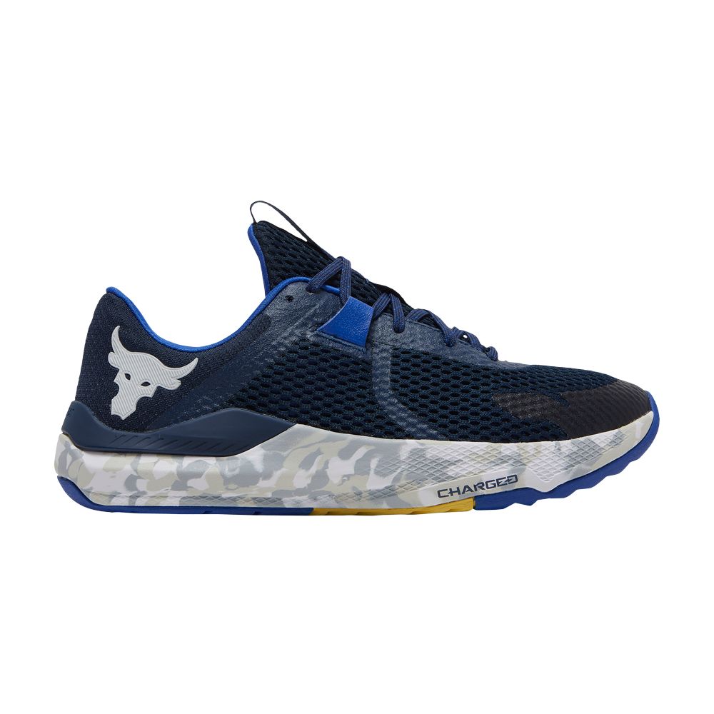 Under Armour Project Rock BSR 2 'Marble - Academy' | Blue | Men's Size 6.5 - 3025767-400