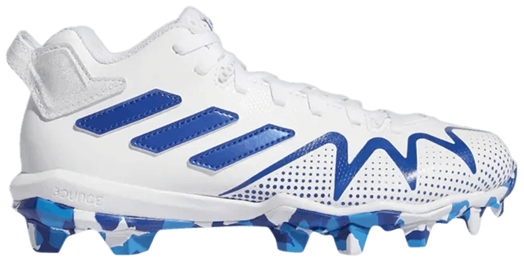 Adidas Freak Spark Mid J White Royal Blue Camo