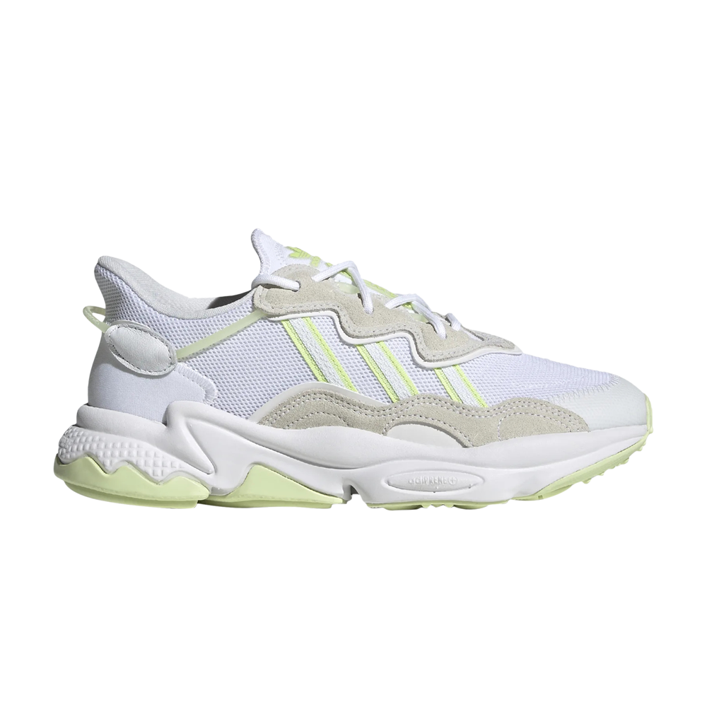 Pre-owned Adidas Originals Wmns Ozweego 'white Pulse Lime'