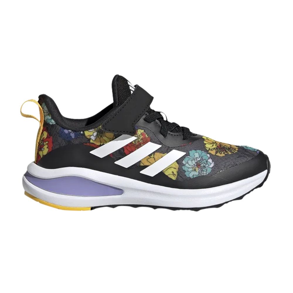 Pre-owned Adidas Originals Adidas Fortarun J 'floral - Black' | Kid's Size 6