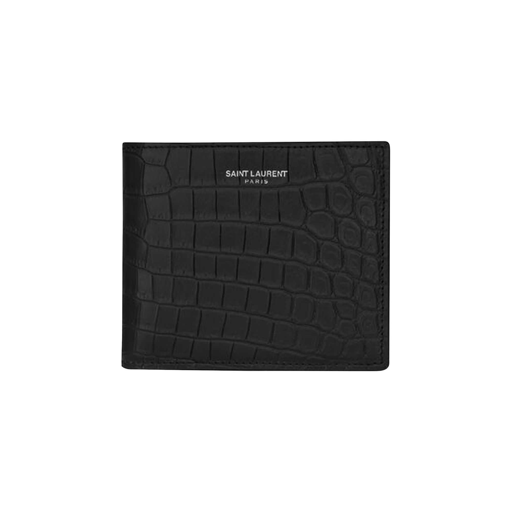 Pre-owned Saint Laurent East/west Wallet 'black'