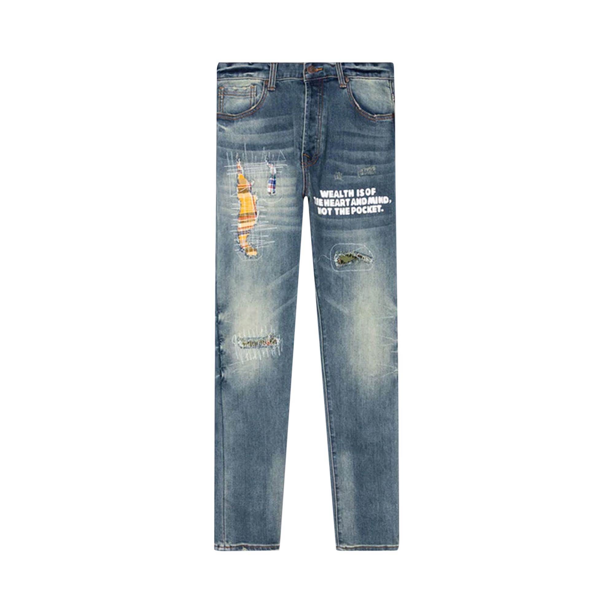 Pre-owned Billionaire Boys Club Bb Apollo Jean 'martian' | Blue | Men's Size 38