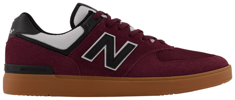 New Balance 574 Court Burgundy Gum