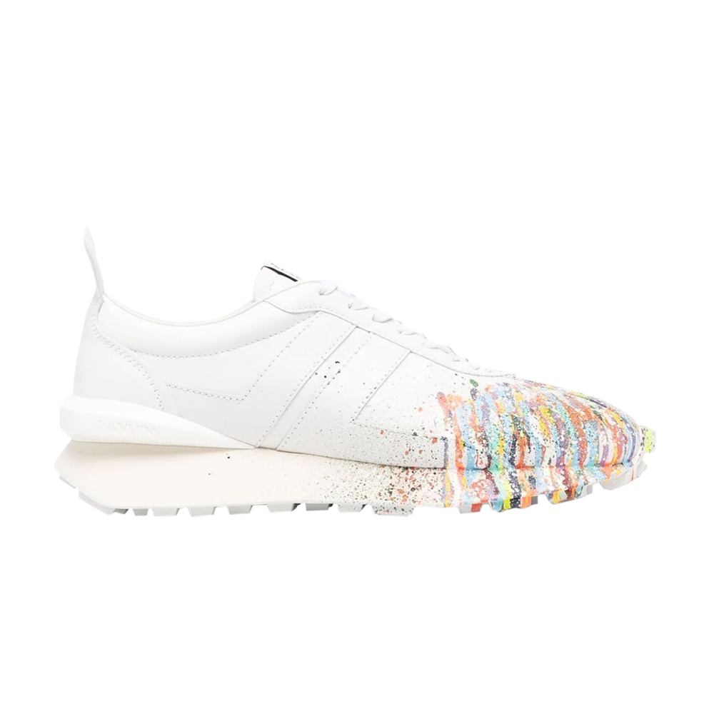 Pre-owned Lanvin Gallery Dept. X  Bumper Runner 'paint Drip - White'