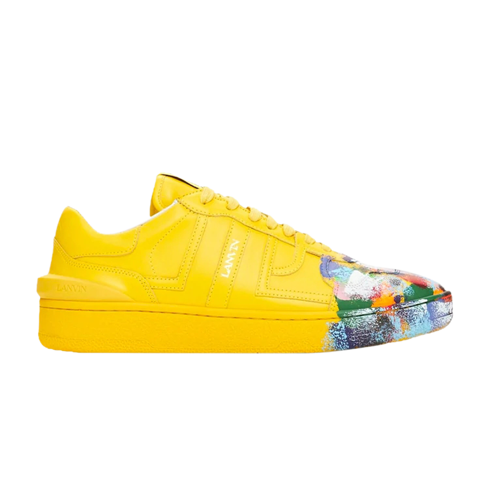 Pre-owned Lanvin Gallery Dept. X  Clay Low 'yellow Painted'
