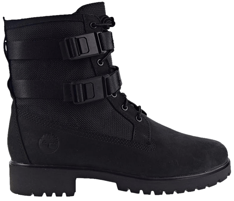 Timberland Wmns Jayne Double Buckle Boot Black