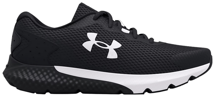 Under Armour Charged Rogue 3 GS Black White