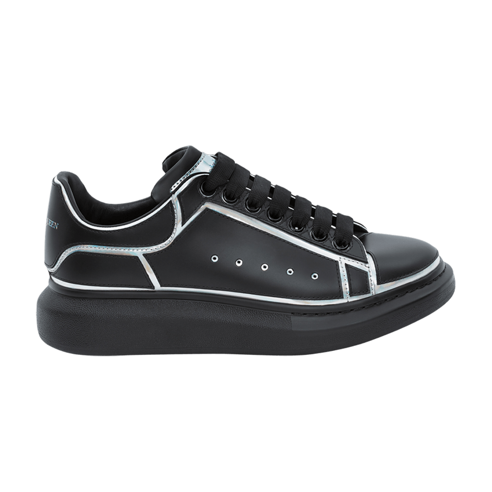 alexander mcqueen oversized sneaker silver