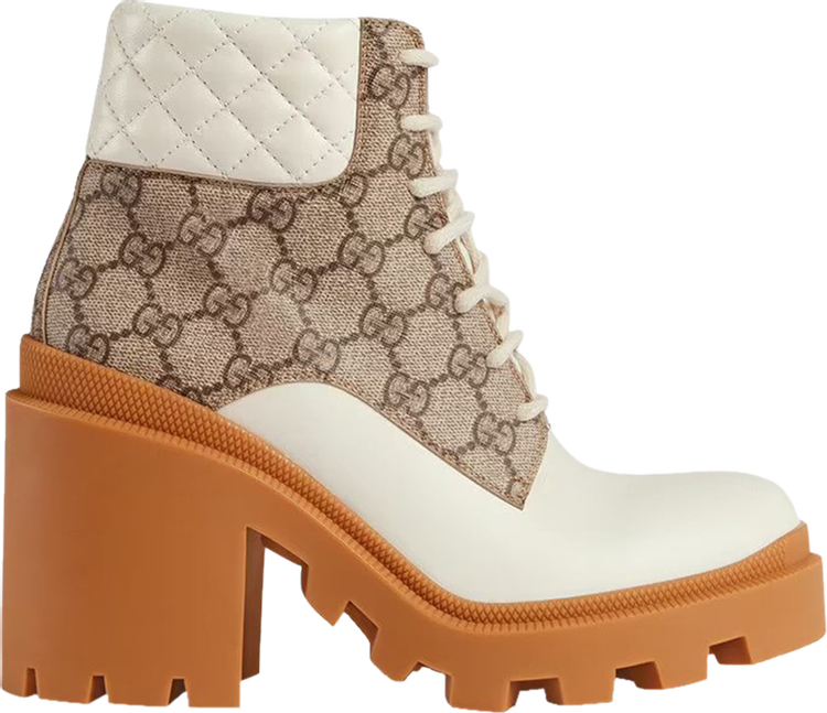 Gucci Wmns GG Ankle Boot 'Beige'