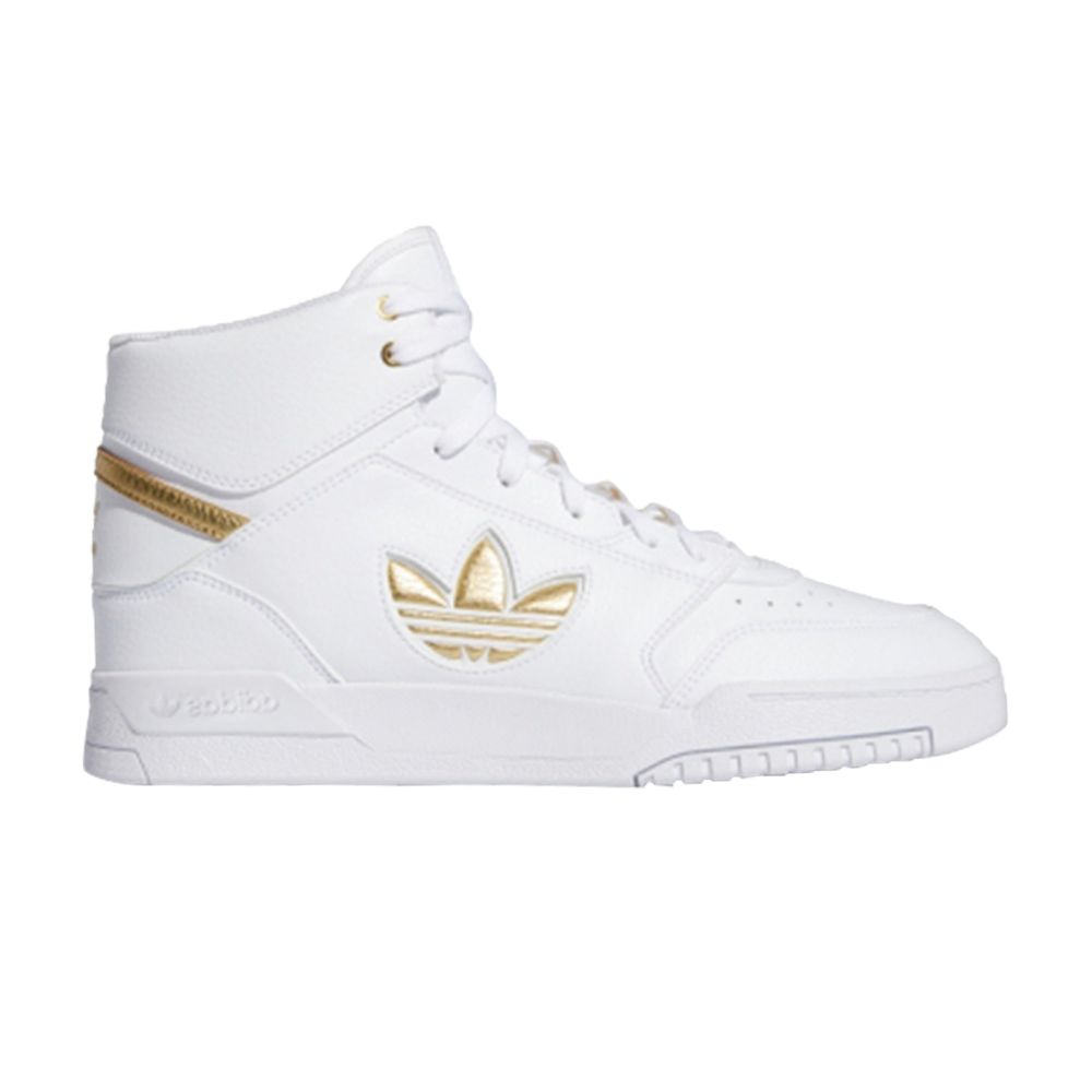 Pre-owned Adidas Originals Drop Step Xl 'white Gold Metallic'